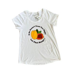 NWT Boxlunch Witty Mango Graphic Tee L